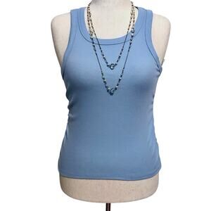 Rebellious One NWT Baby Blue Ribbed Tank Top Juniors Various